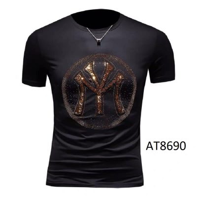 Áo thun nam đính cườm NY AT8690 - Ảnh 2